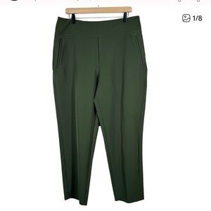 Athleta Endless Pant Pull On Bali Green Activewear Athleisure Size 16 533636